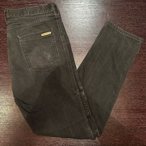 Men’s Givenchy black tapered style relaxed denim jeans size 38